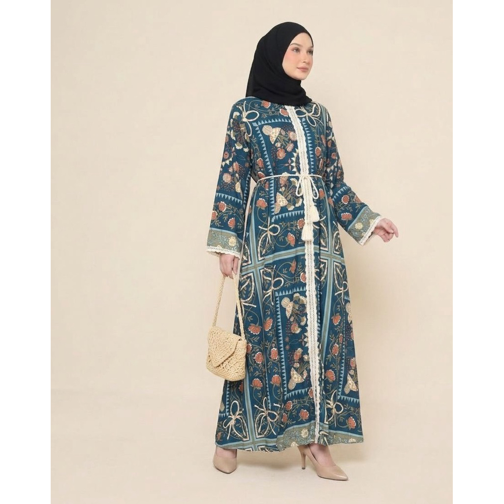 Abaya Daily rayon premium adem  / Daily Dress / Abaya Rayon /Abaya kaftan daily / Kaftan daily