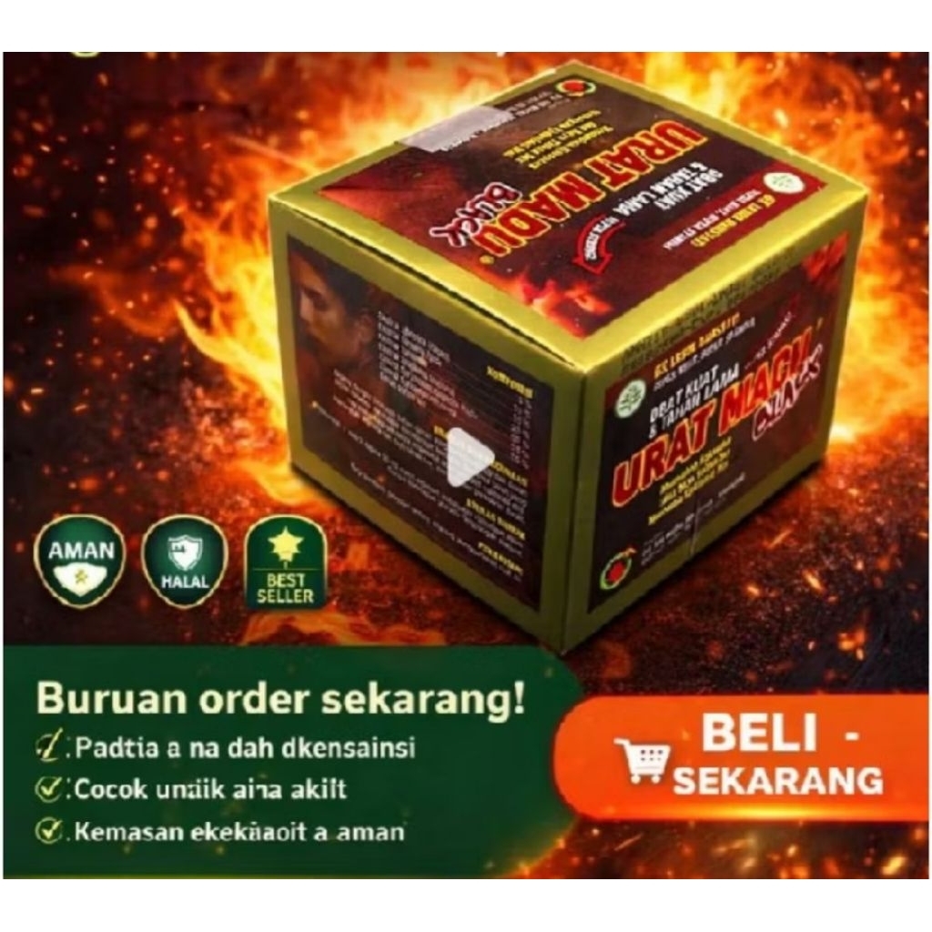 Makanan Extra Strong Urat Madu Premium Kuning Original ((BLACK))