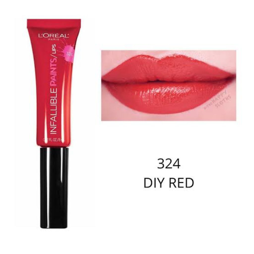 Original Lipstick Loreal Paris Infallible Paints Lips