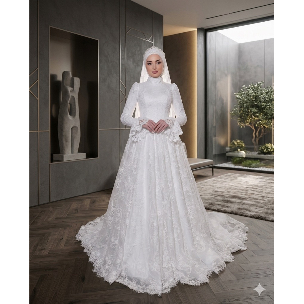 gaun pengantin malaysia melayu gaun akad gaun walimah wedding dress muslimah gaun pengantin syari we
