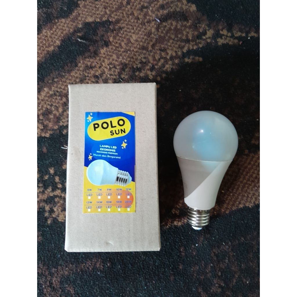 Lampu Led 10Watt Rekondisi Murah Bergaransi Nyala Putih Terang