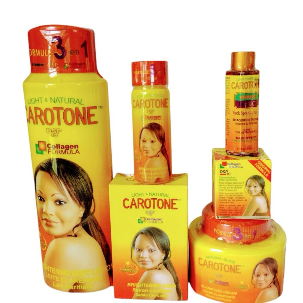 Carotone Skincare | Carotone Pack Of  6 Brightening Lotion, Jar Cream, Oil, Soap, Serum And Bsc Crea