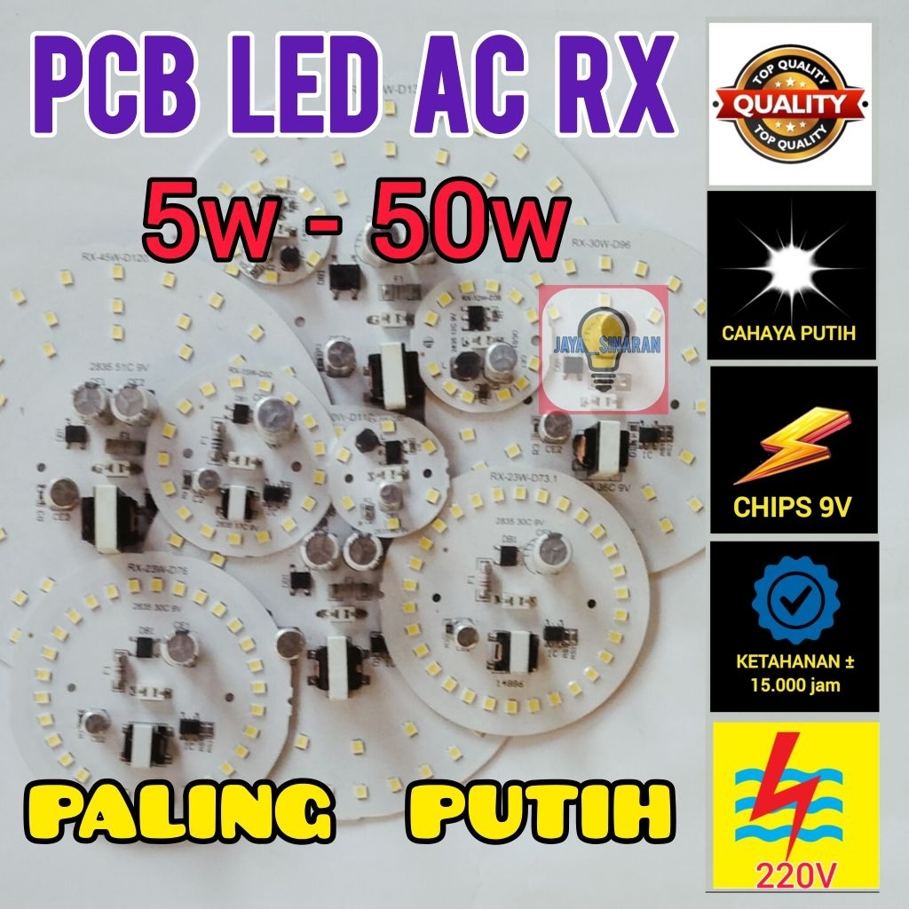 PCB LED AC RX