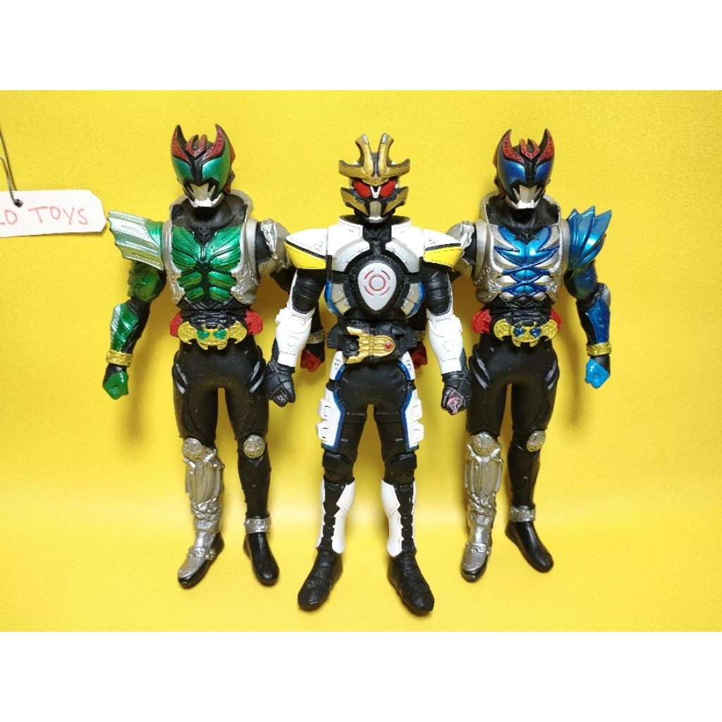 3 Pcs RHS Kamen Rider Kiva 17cm