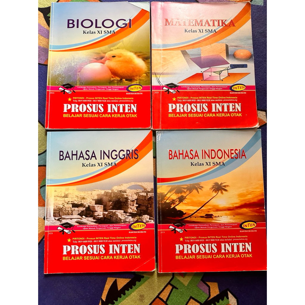Buku Latihan soal Prosus inten kelas XI (11) SMa