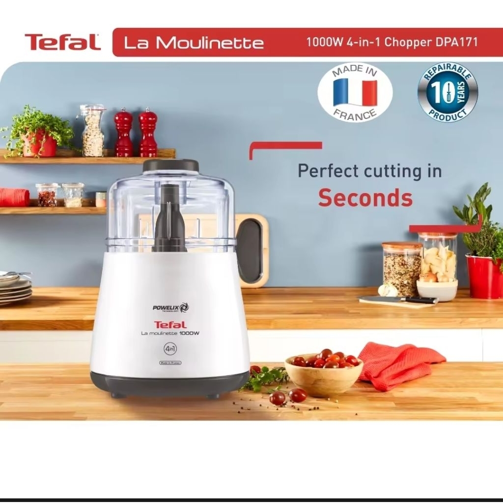 Tefal DPA 171 Food Chopper Penghalus Makanan / Penggiling