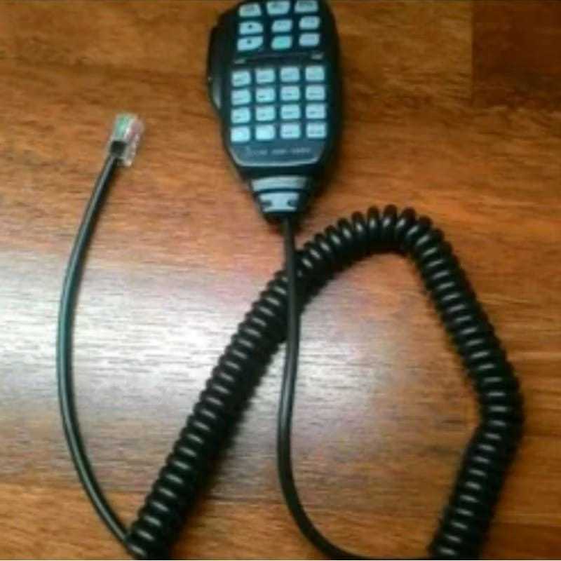 extramic radio rig icom IC 2100 2200h 2300h hm133v hm-133v mic icom ic2200 ic2300 microphone handmic
