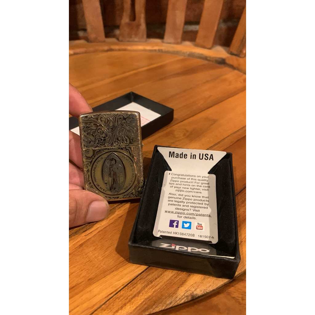 Original Zippo Constantine Benedic Armor