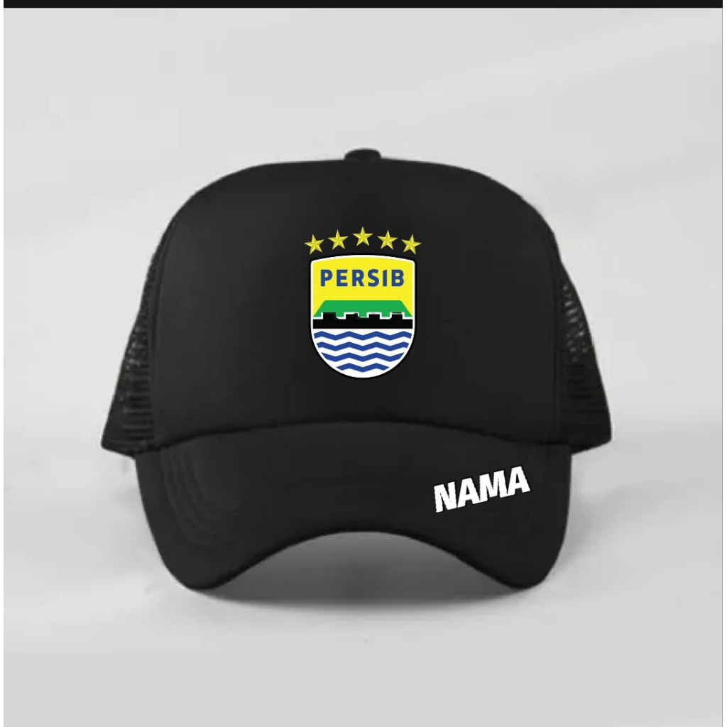 Topi persib bintang 5 // topi persib terbaru bintang 5 dewasa / anak