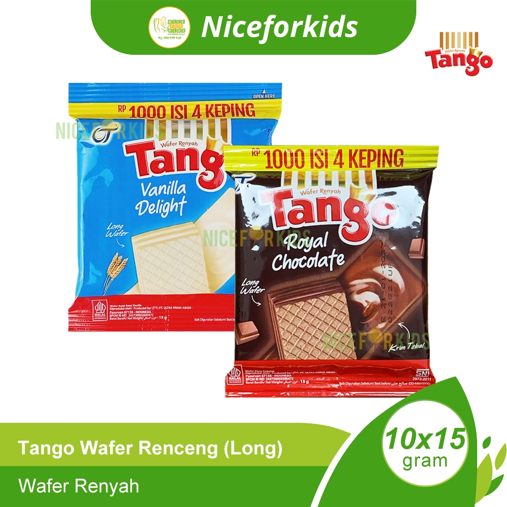 Tango Wafer Renceng Isi 10 / Wafer Renceng Renyah