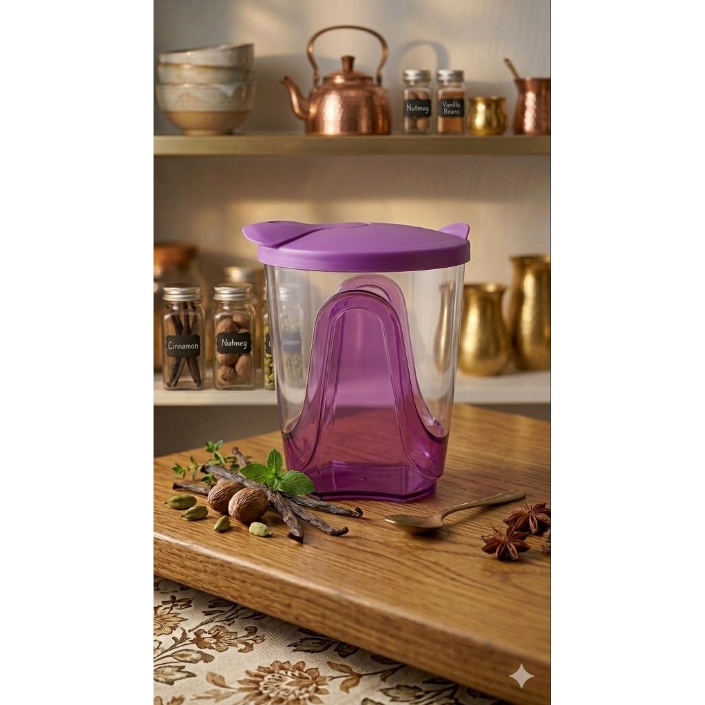 Tupperware Eleganzia Mini Dispenser – 350mL - teko kristal mini tupperware new