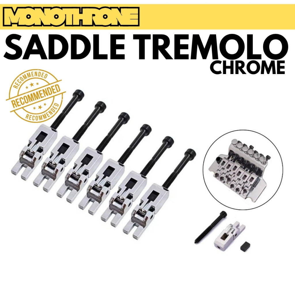 Saddle tremolo gitar up down floyd rose saddle bridge tremolo