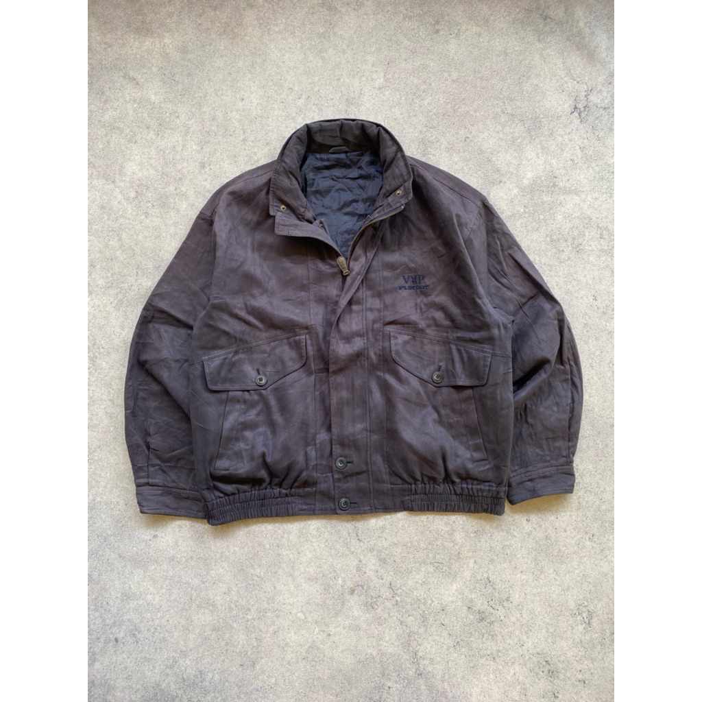 Flight Jacket Suede Casual Detroit