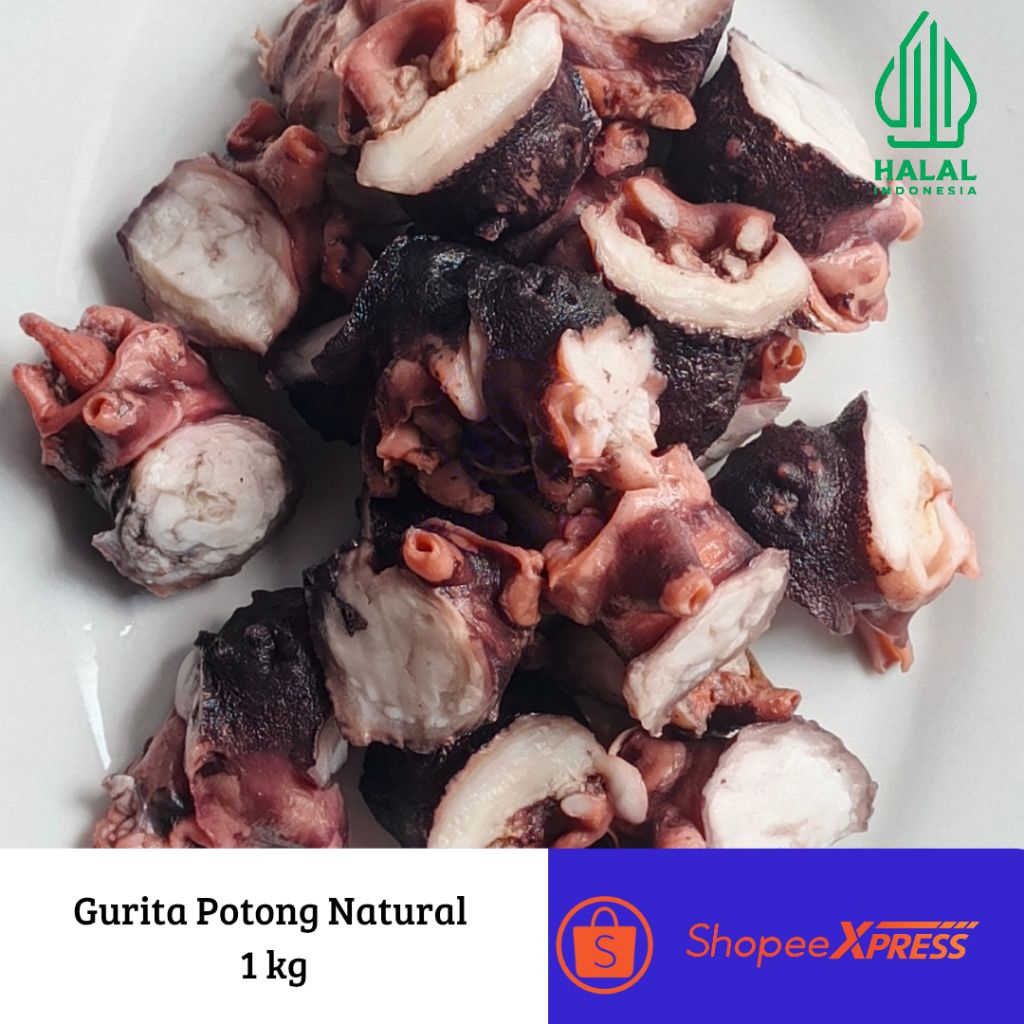 Gurita/ Gurita Potong/ Tako Cut/ Gurita Takoyaki/ kemasan 1 kg