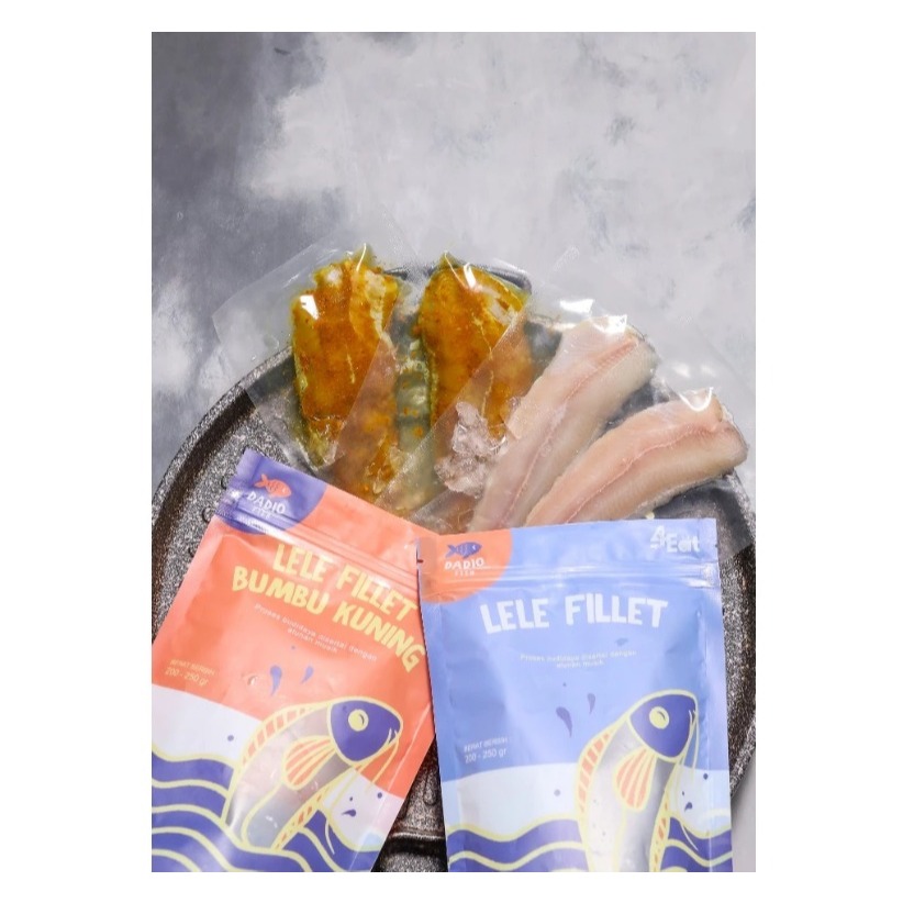 Ikan lele fillet frozen bersertifikat HALAL , SKP (dari Kementerian Kelautan) dan izin CBIB (cara bu
