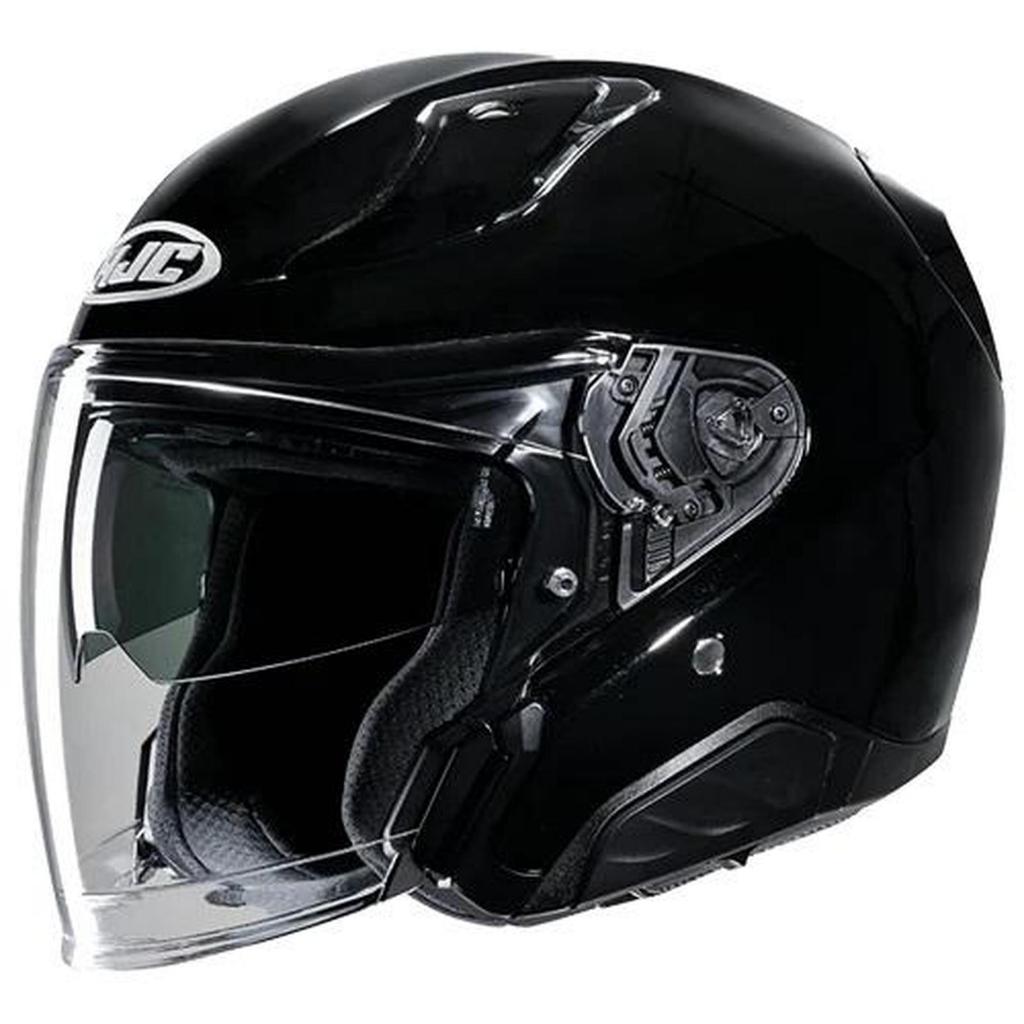 HELM HJC RPHA31 BLACK GLOSS HALF FACE HELMET HJC ORIGINAL