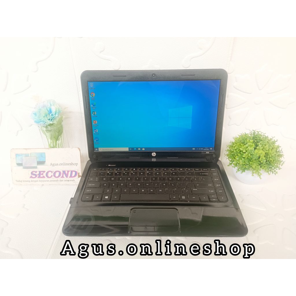 laptop HP 1000 AMD A4-3330MX Ram 4gb hardisk 500gb