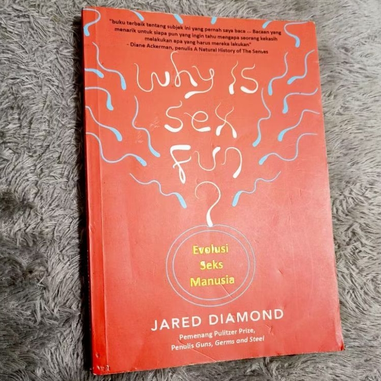 Why is Sex Fun? Evolusi Seks Manusia - Jared Diamond • Original • Preloved •