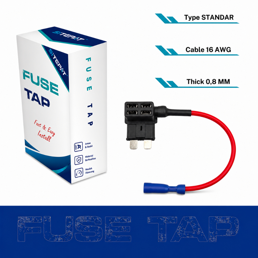 Fuse TAP Pemasangan GPS Mobil Praktis & Cepat (TAP Standar)