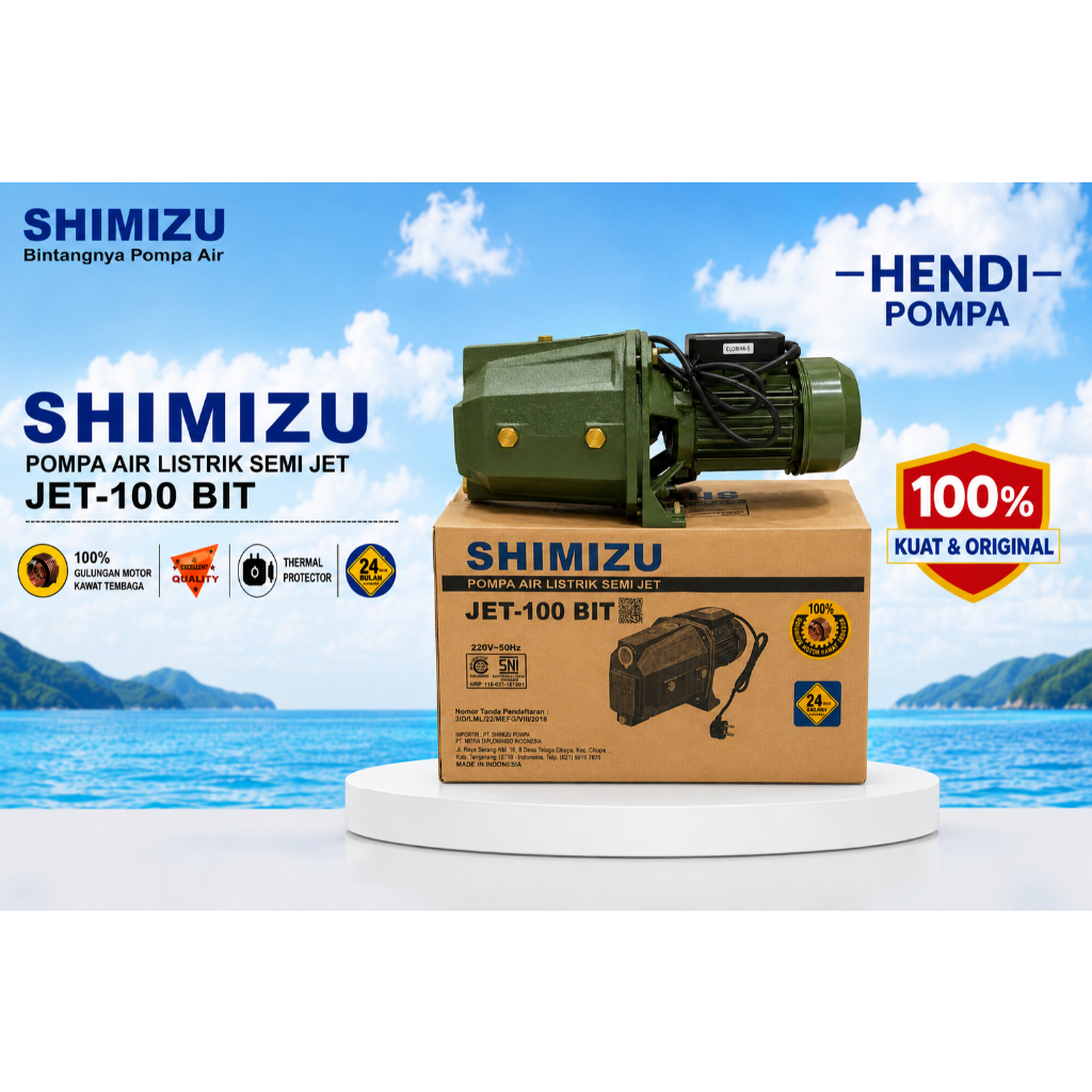 SHIMIZU POMPA AIR JET-100 BIT / JET 100 BIT