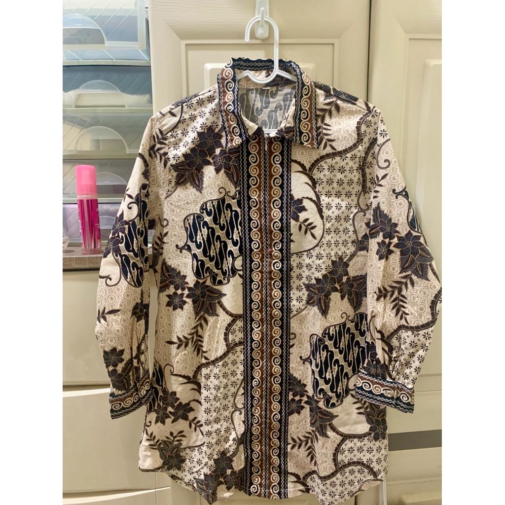 Kemeja Blouse Blazer Batik Premium Wanita