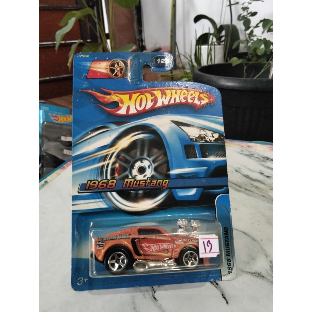 hot Wheels 1968 Mustang Diecast FASTER THAN EVER