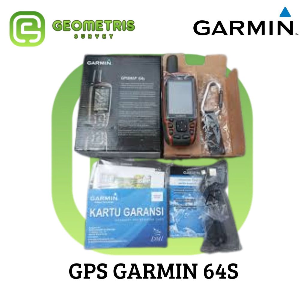 GPS Garmin 64s Like New/GPS Garmin 64s Seperti Baru