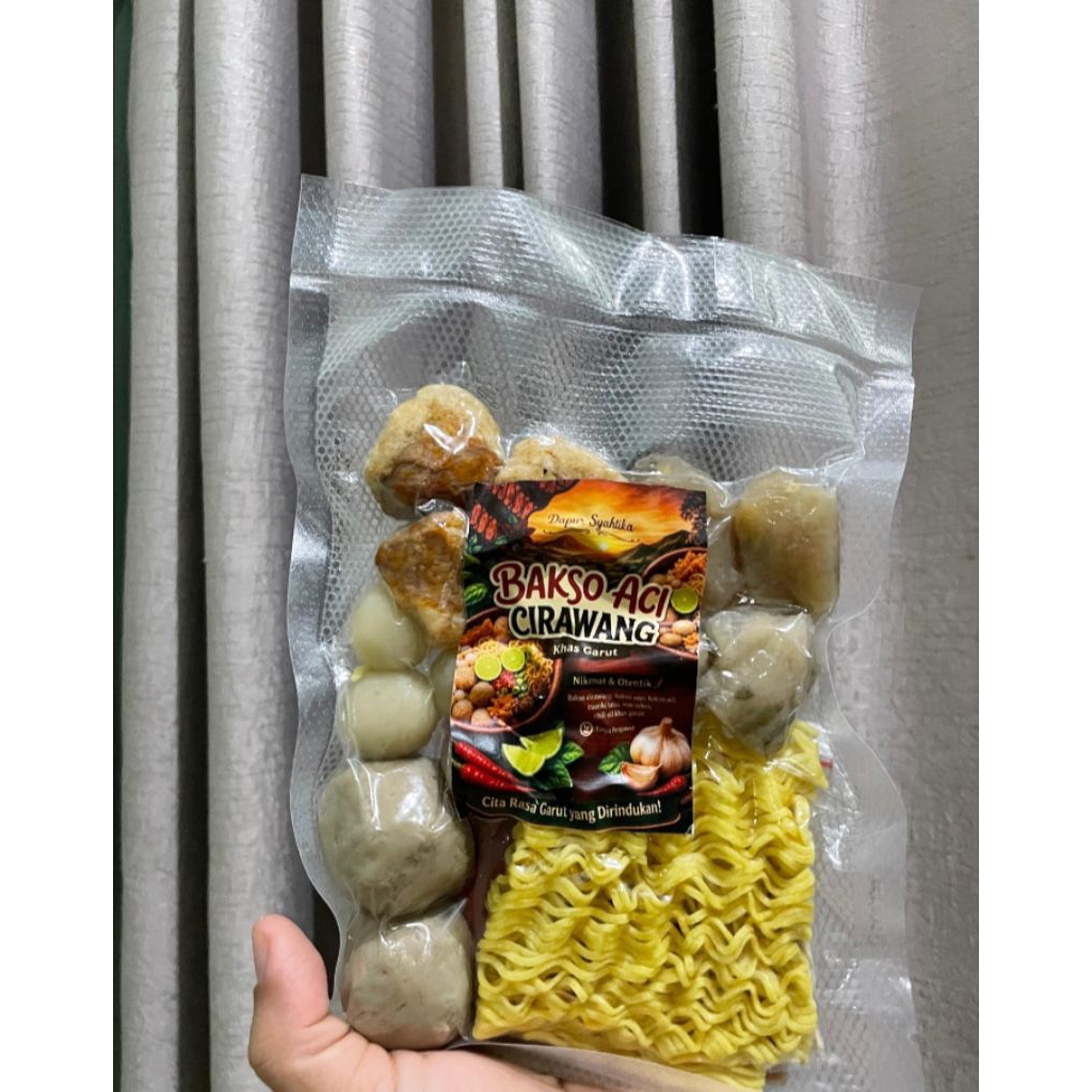 baso aci cirawang khas garut