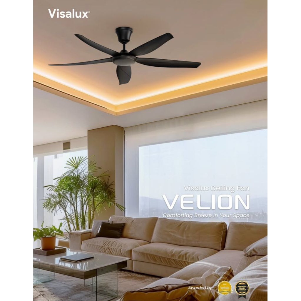 Kipas Angin Gantung Visalux Velion FD-40 (56inch)(Hanya Khusus Batam)
