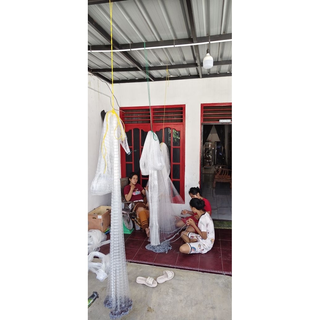 jala udang 3/4 senar 0,30 panjang 3 meter berat 5 kg