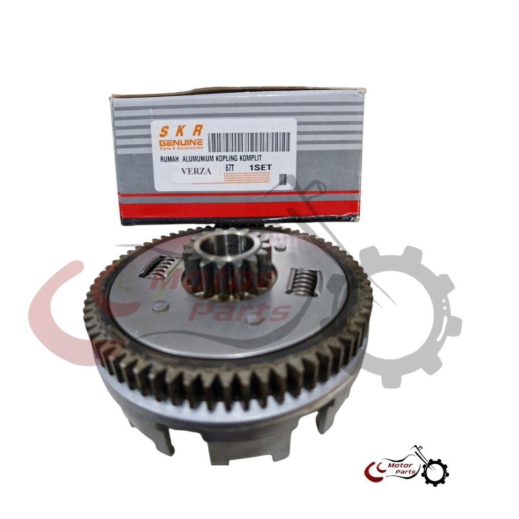 RUMAH KOPLING PLUS GIGI BESAR VERZA CRF 150 MEGAPRO MONOSHOCK