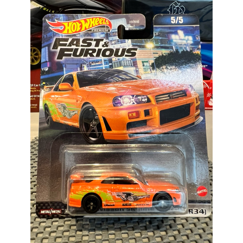Paket R34 Hotwheels Premium