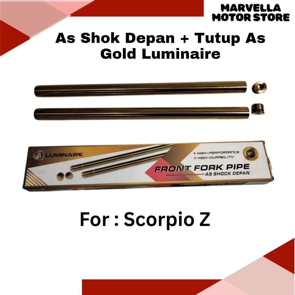 As Shok Depan Luminaire Gold Scorpio Z