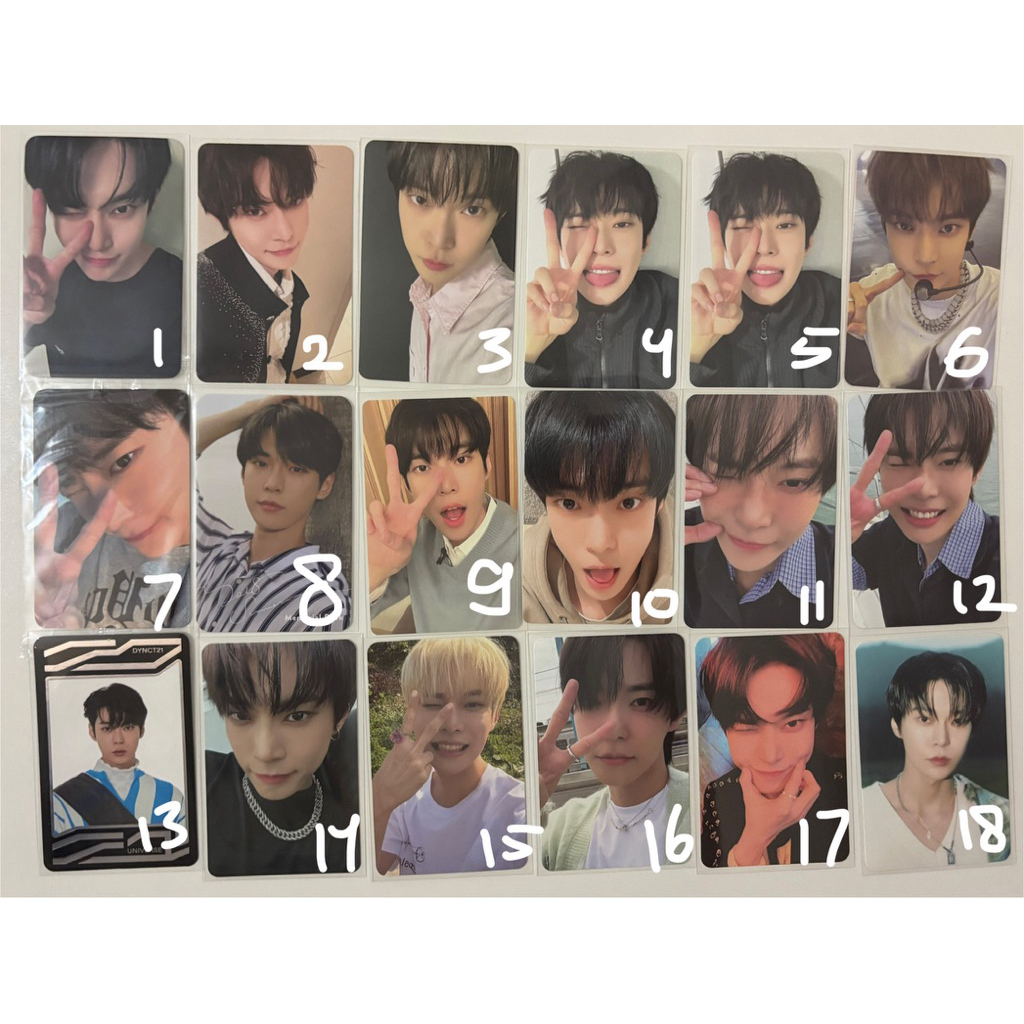 PHOTOCARD PC DOYOUNG NCT OFFICIAL