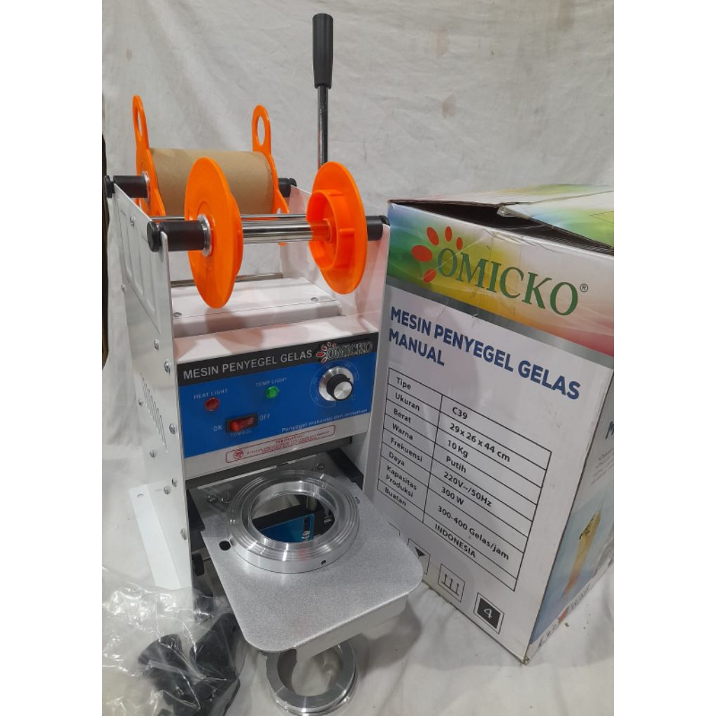 Cup sealer merk omicko c39
