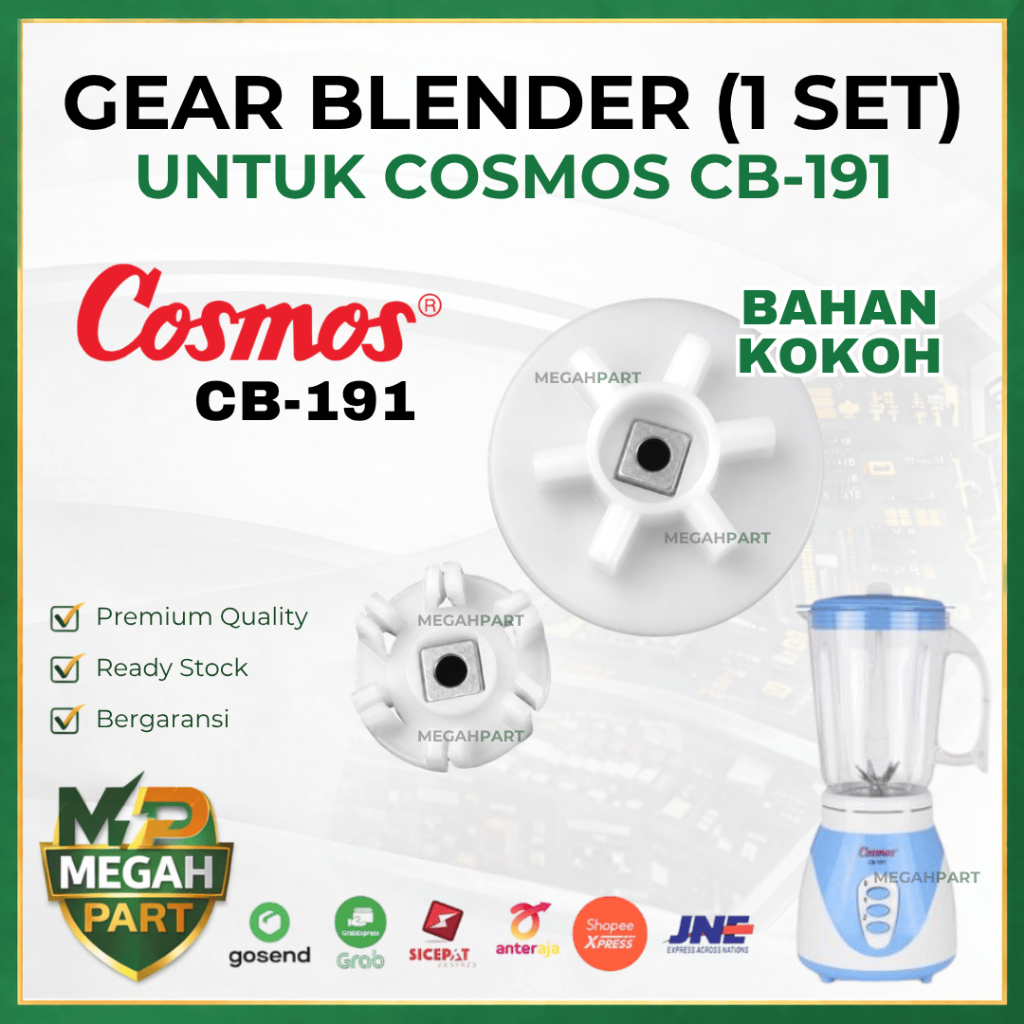 Karet Gear Blender COSMOS CB-191 CB191 - Gear Pemutar Blender COSMOS CB-191 - Kopling Blender COSMOS