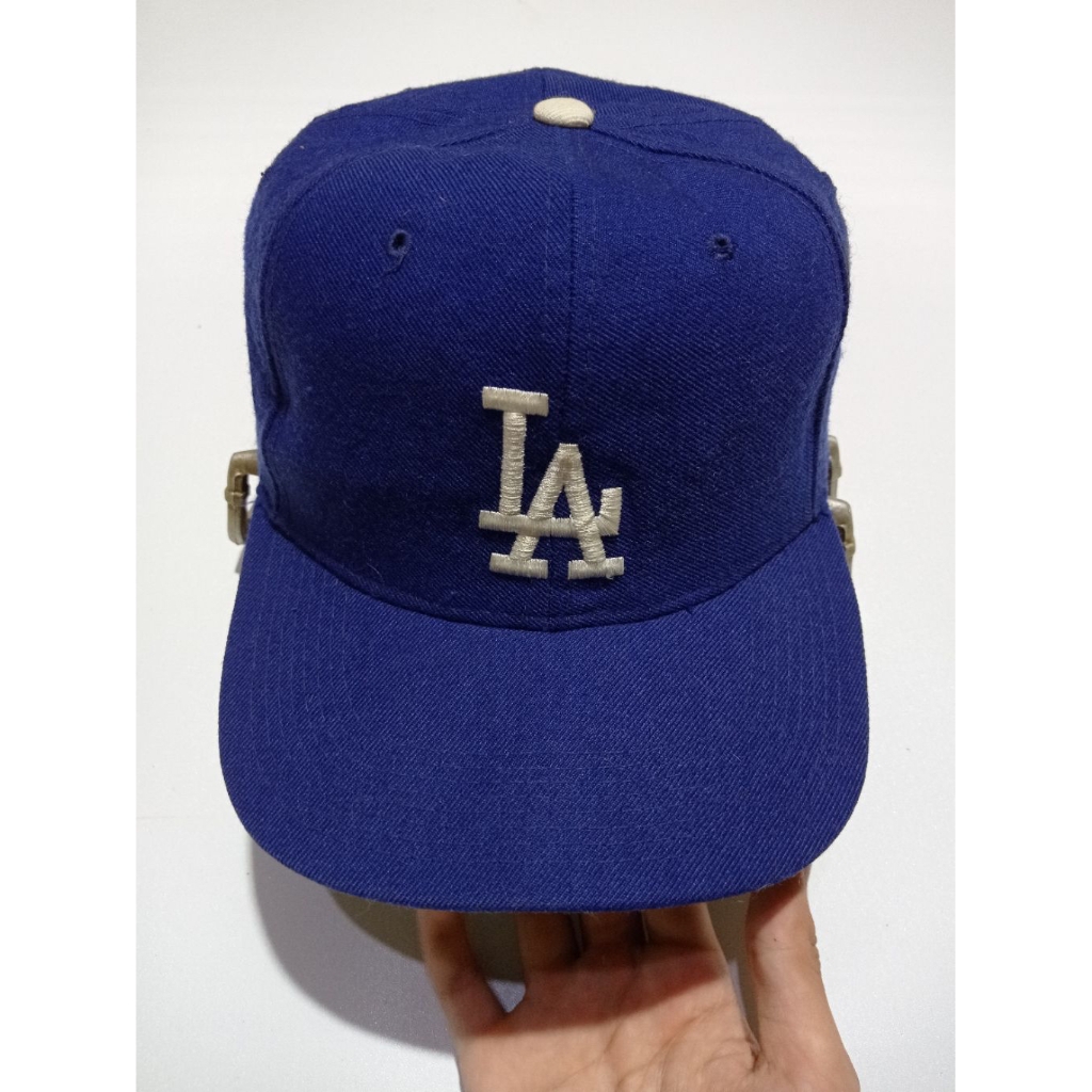 Topi New Era Vintage 90s LA Dodgers Pro Model Official License Major League Baseball Snapback Second