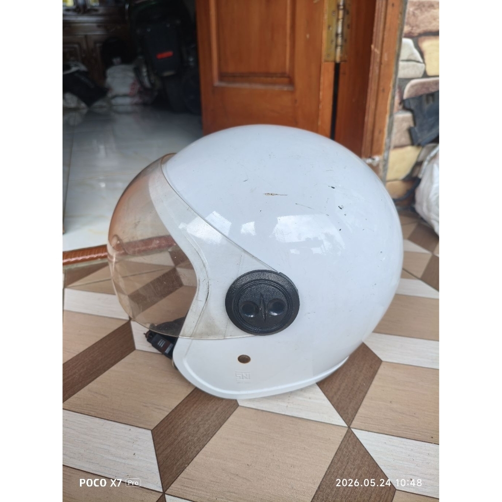 helm helmet honda trx-s scoopy original second bagus