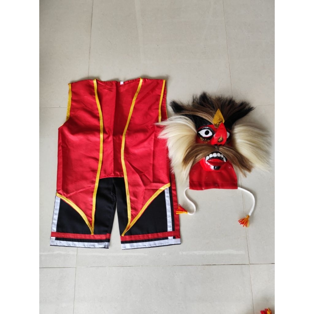 KOSTUM GANONG.BAJU GANONG.BAJU GANONG ANAK.KOSTUM GANONG ANAK.GANONG.GANONGAN
