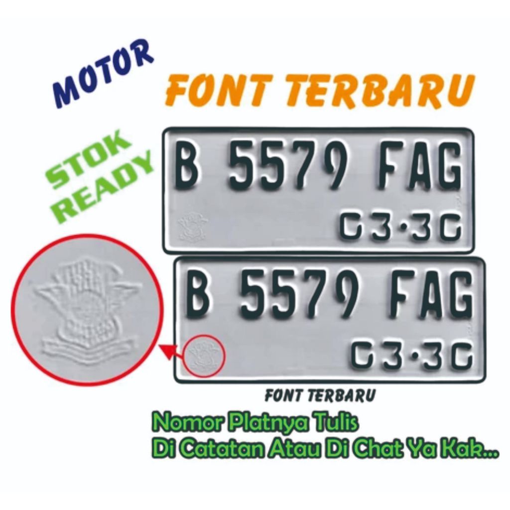 PLAT MOTOR STANDAR