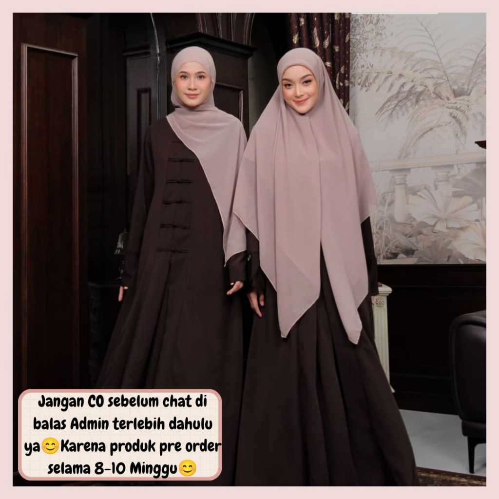 Aisha Xiu by My klambi OPEN PRE ORDER (READY AGUSTUS 2026) gamis cantik