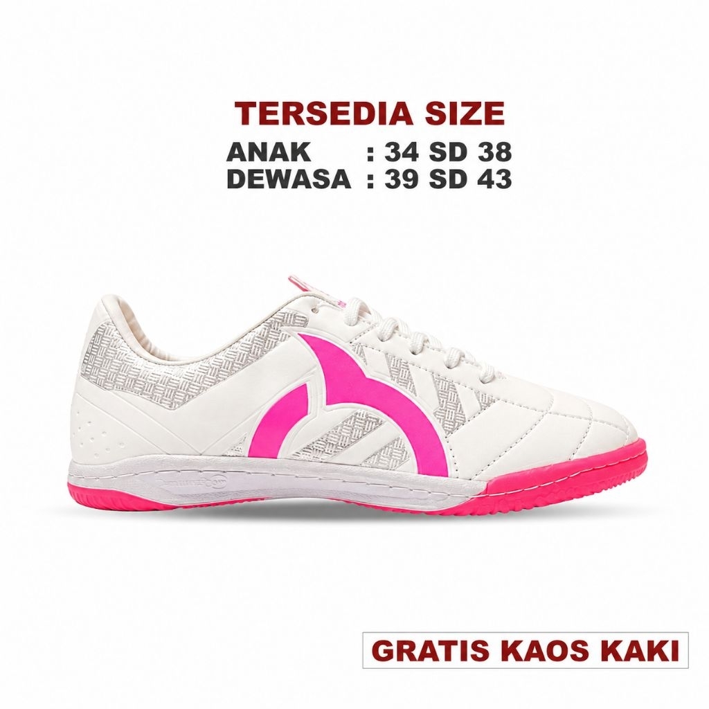 SEPATU FUTSAL ANAK DEWASA UNISEX Ortuseight Jogosala Rampage Laki-laki Kualitas Premium Xyz Sport Or