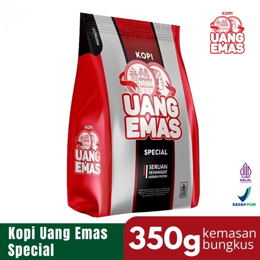 TERLARIS KKOPI UANG EMAS 350g / Kopi uang emas 350 gram robusta terlaris / UANG EMAS kopi bubuk spes