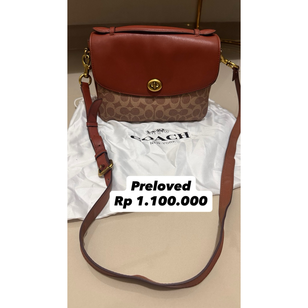 PL ORIGINAL COACH CASSIE TOP HANDLE BAG