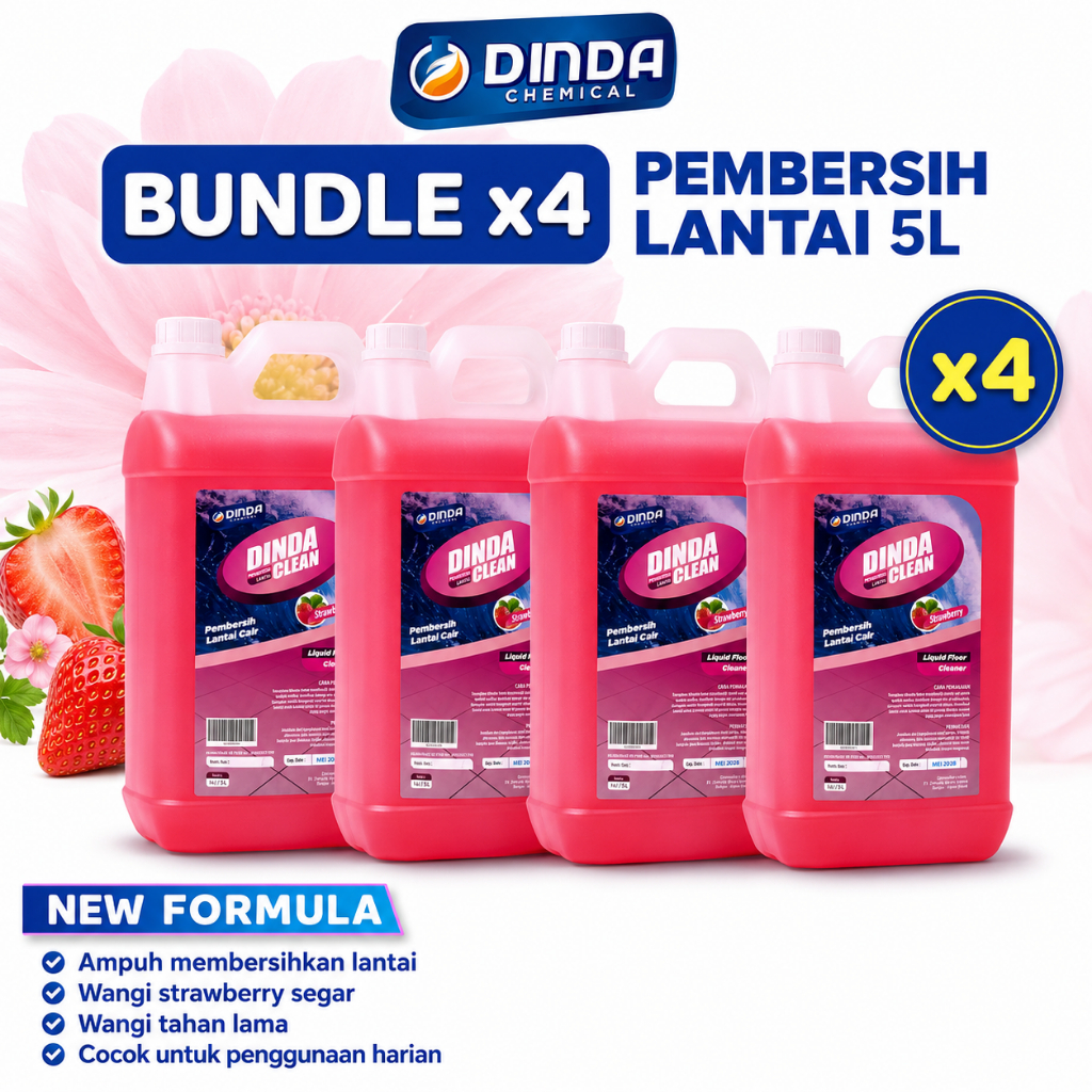 (BUNDLING) PEMBERSIH LANTAI DINDA CLEAN (BUKAN SUPERPEL)