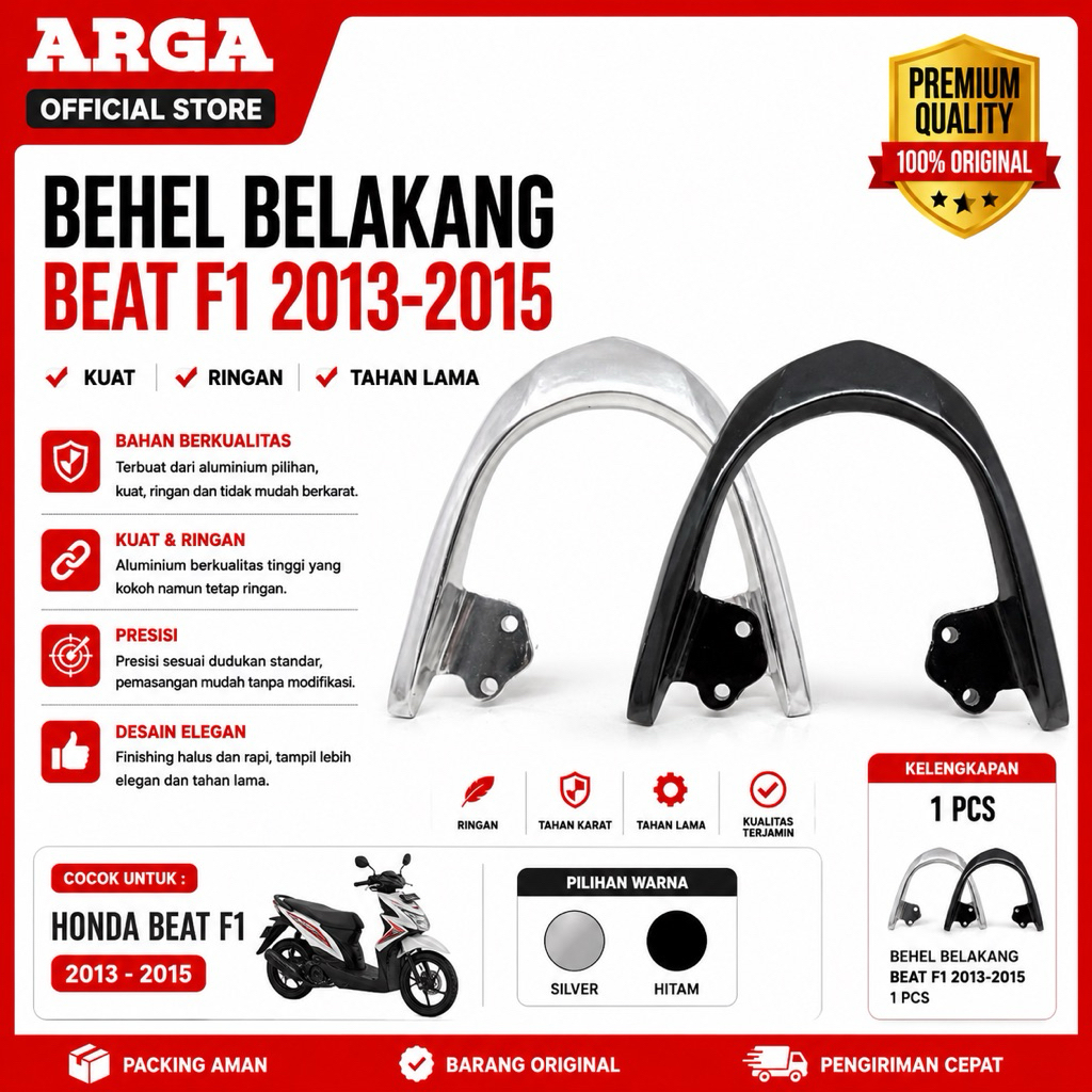 Behel Belakang Beat FI Injeksi 2013-2017