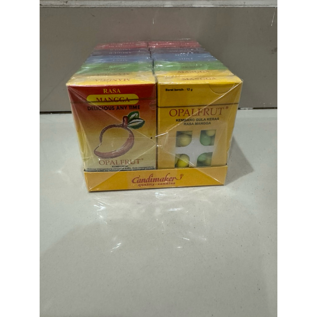Permen Jadul Opal - Candy Maker Opal Fruit box isi 20 pcs
