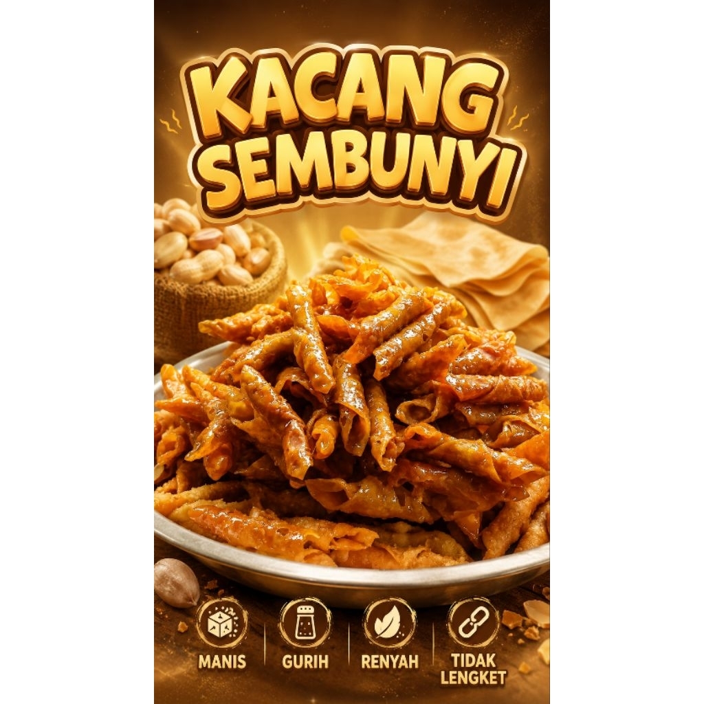 Kacang Sembunyi Karamel toples
