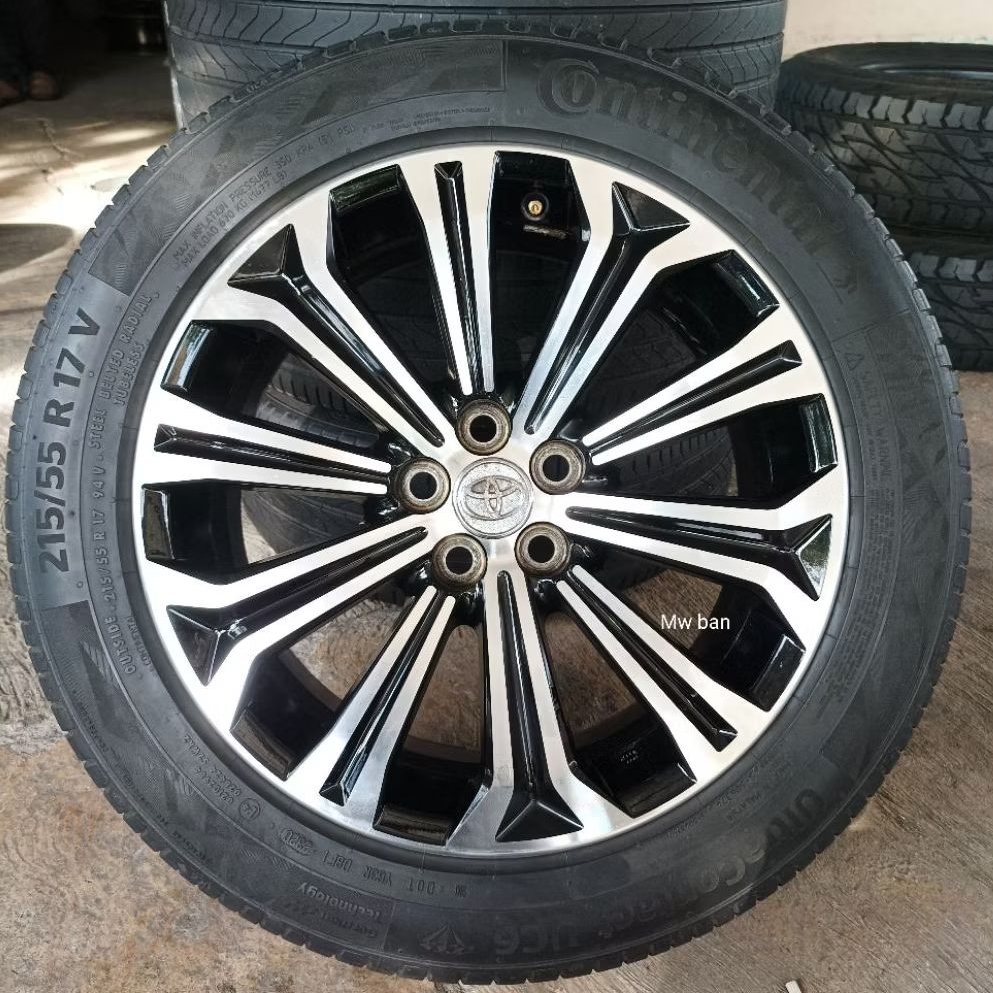 velg Corolla altis r17 pcd 5x100+ban