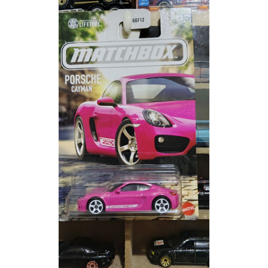 matchbox porsche Cayman pink